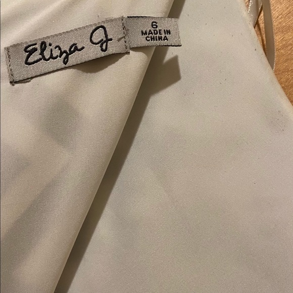 Eliza J Casual Diamond Pattern Dress Size 6 - Picture 4 of 4